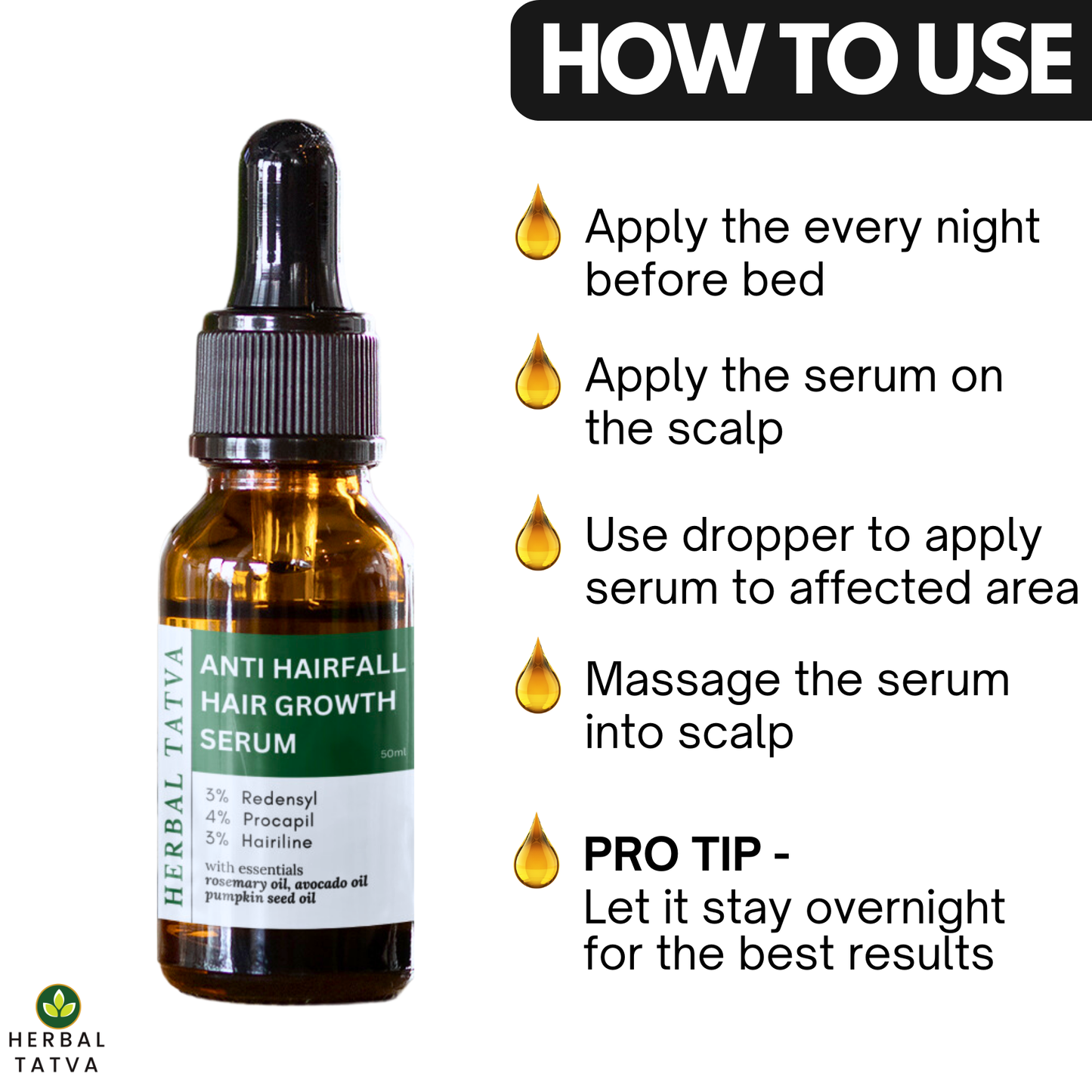 Hair Growth & Hair Fall Control Serum 50ml | Serum Concentrate