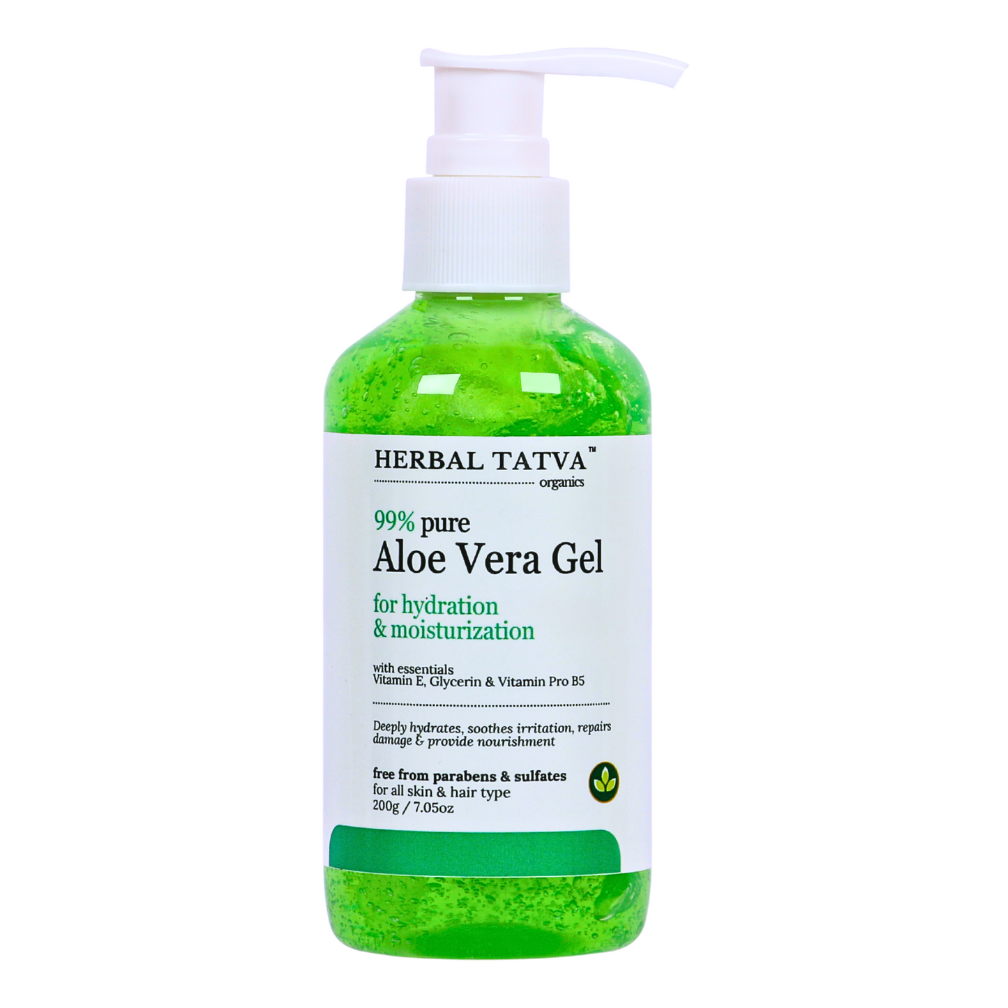 Pure Aloe Vera Gel | With Vitamin B5 | 200G