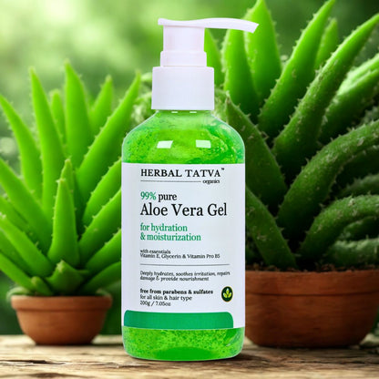 Pure Aloe Vera Gel | With Vitamin B5 | 200G