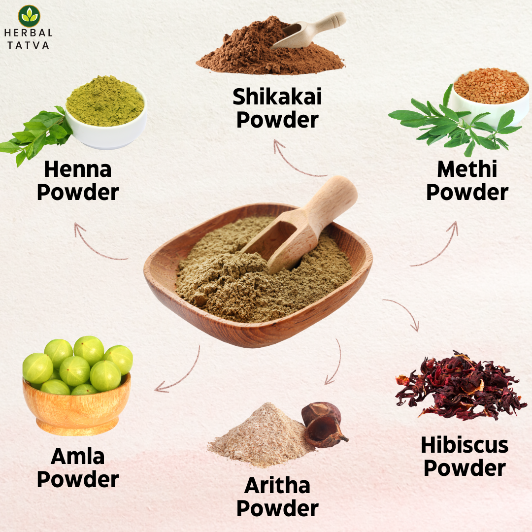 Henna Based Brown Hair Color 100g