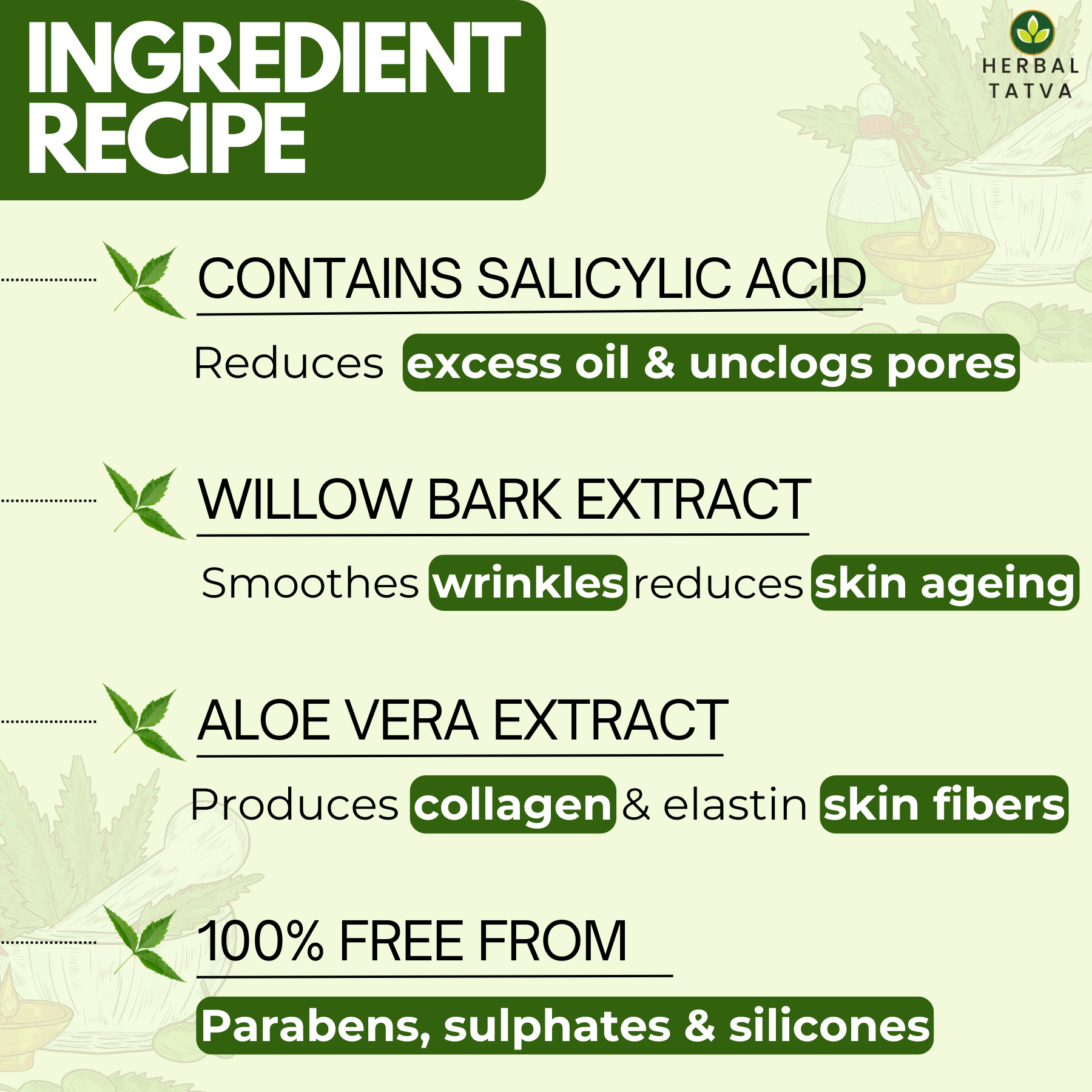 Herbal Tatva Neem Aloe Face Wash
