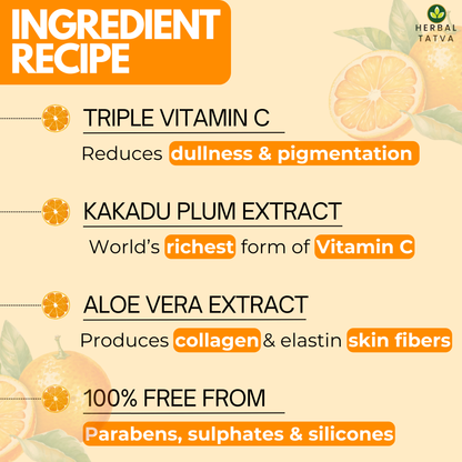 Herbal Tatva Vitamin C Face Wash
