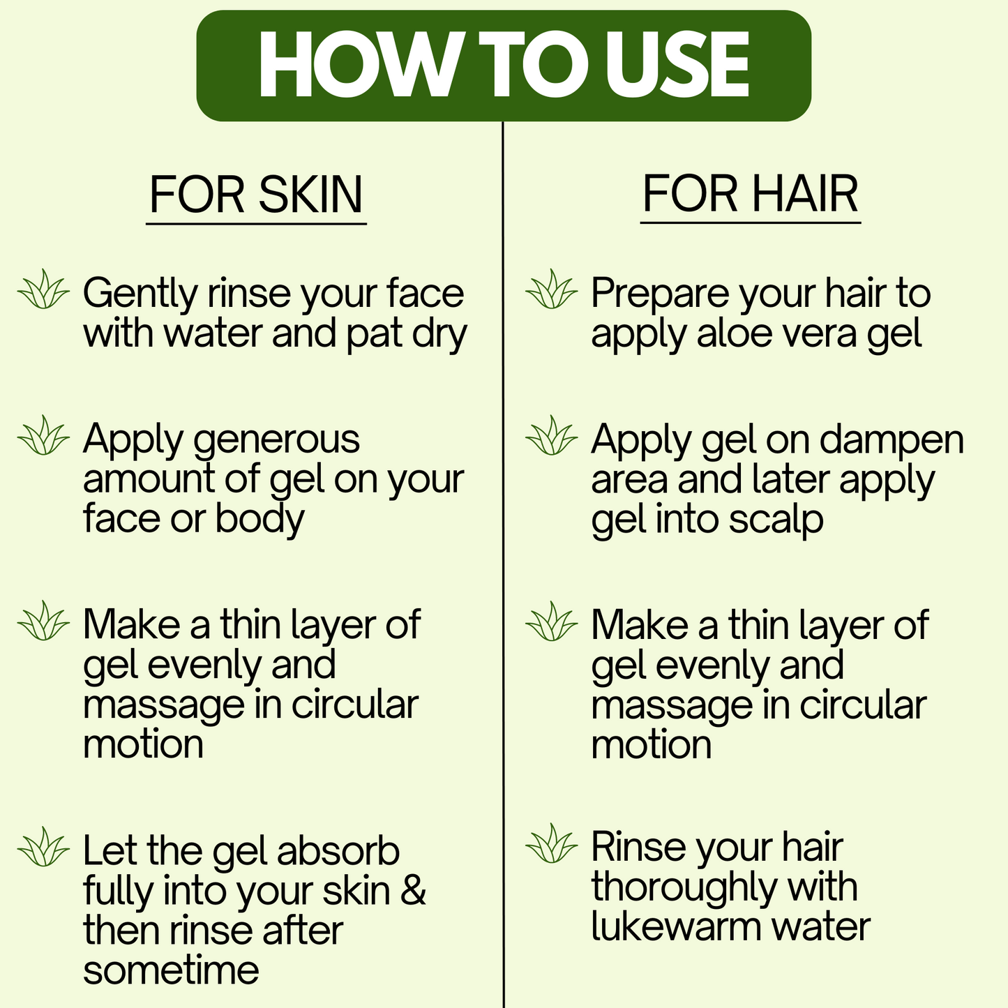 Pure Aloe Vera Gel | With Vitamin B5 | 200G